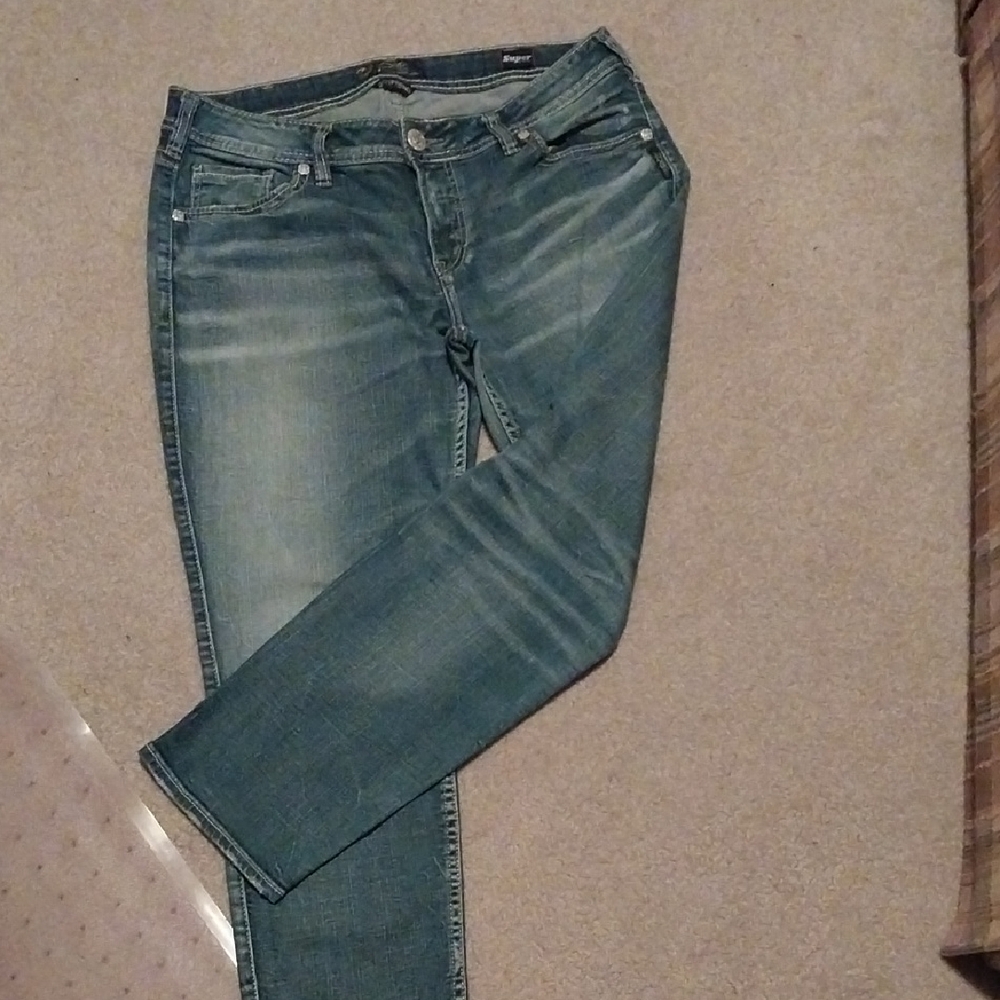 Silver Jeans Women's Classic Blue Skinny Jeans